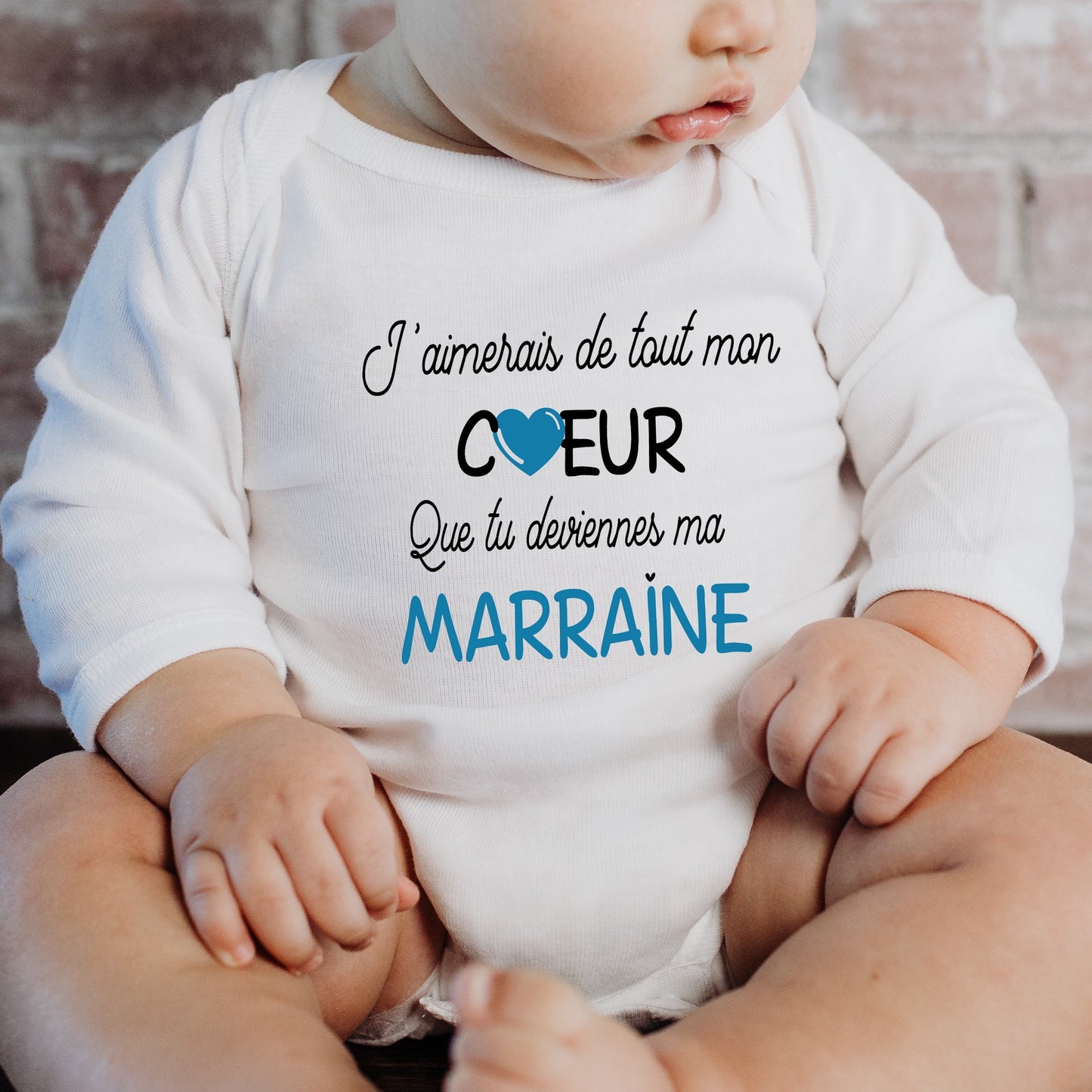 Body bébé demande marraine ou parrain