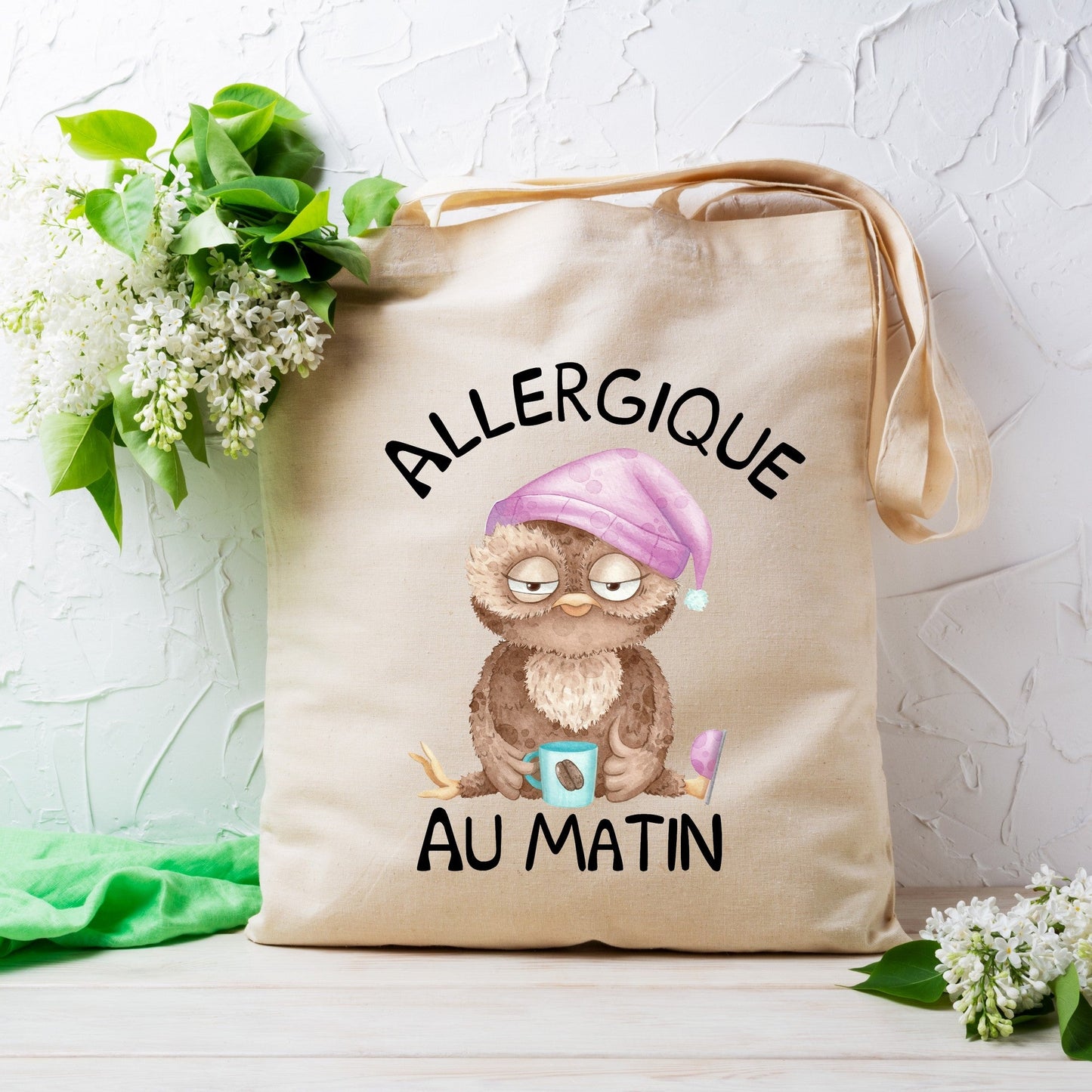 Totebag allergie du matin