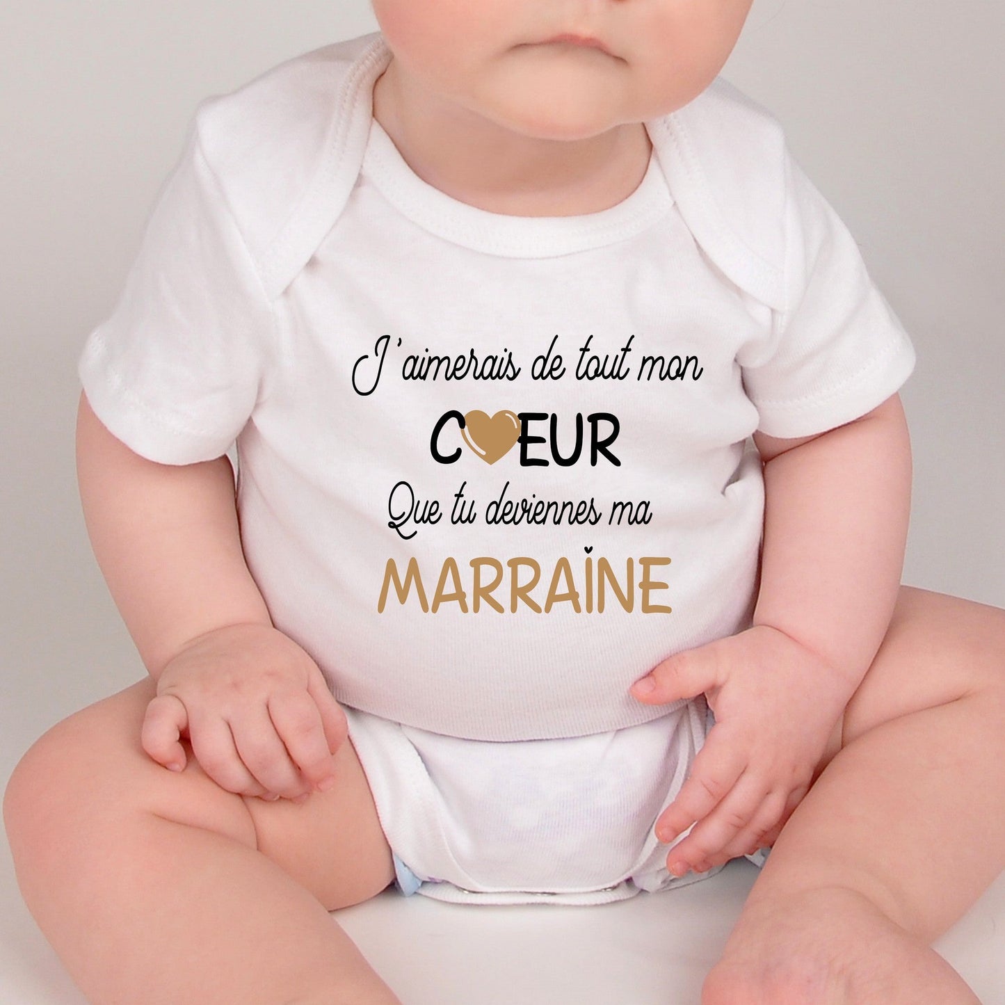Body bébé demande marraine ou parrain