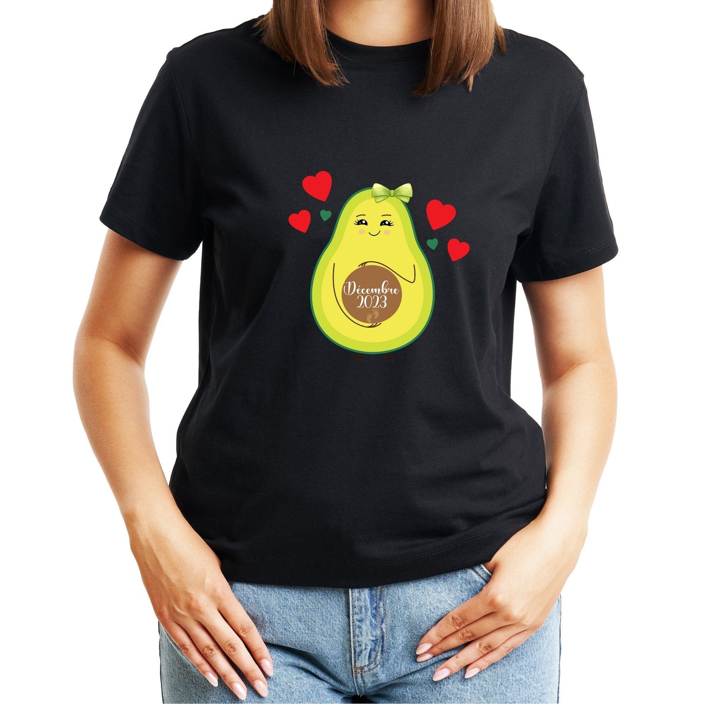 Tshirt annonce grossesse avocat