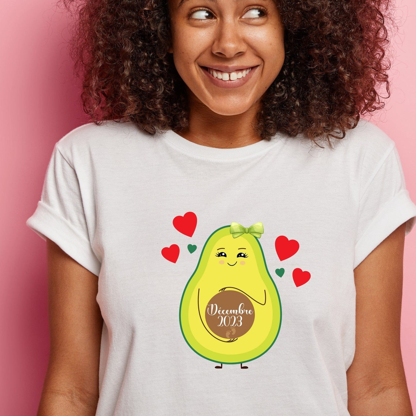 Tshirt annonce grossesse avocat