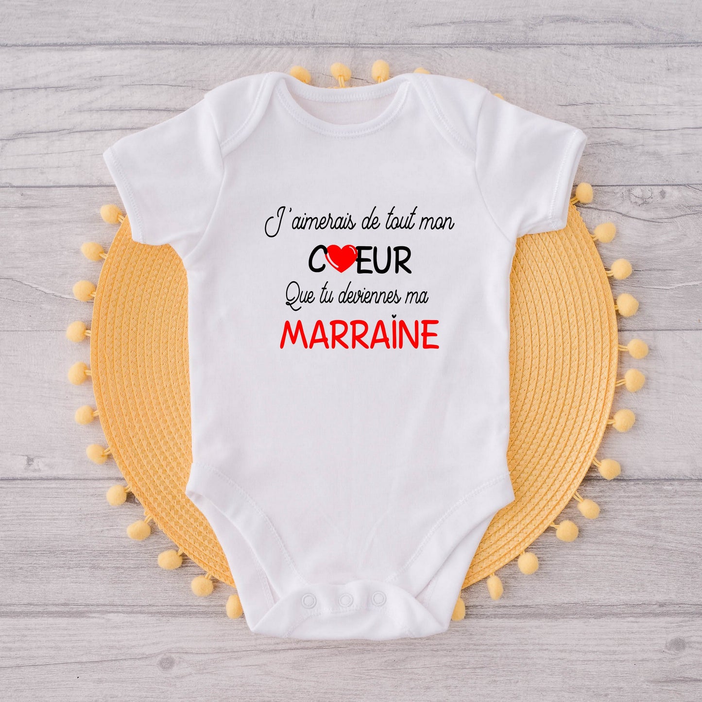 Body bébé demande marraine ou parrain