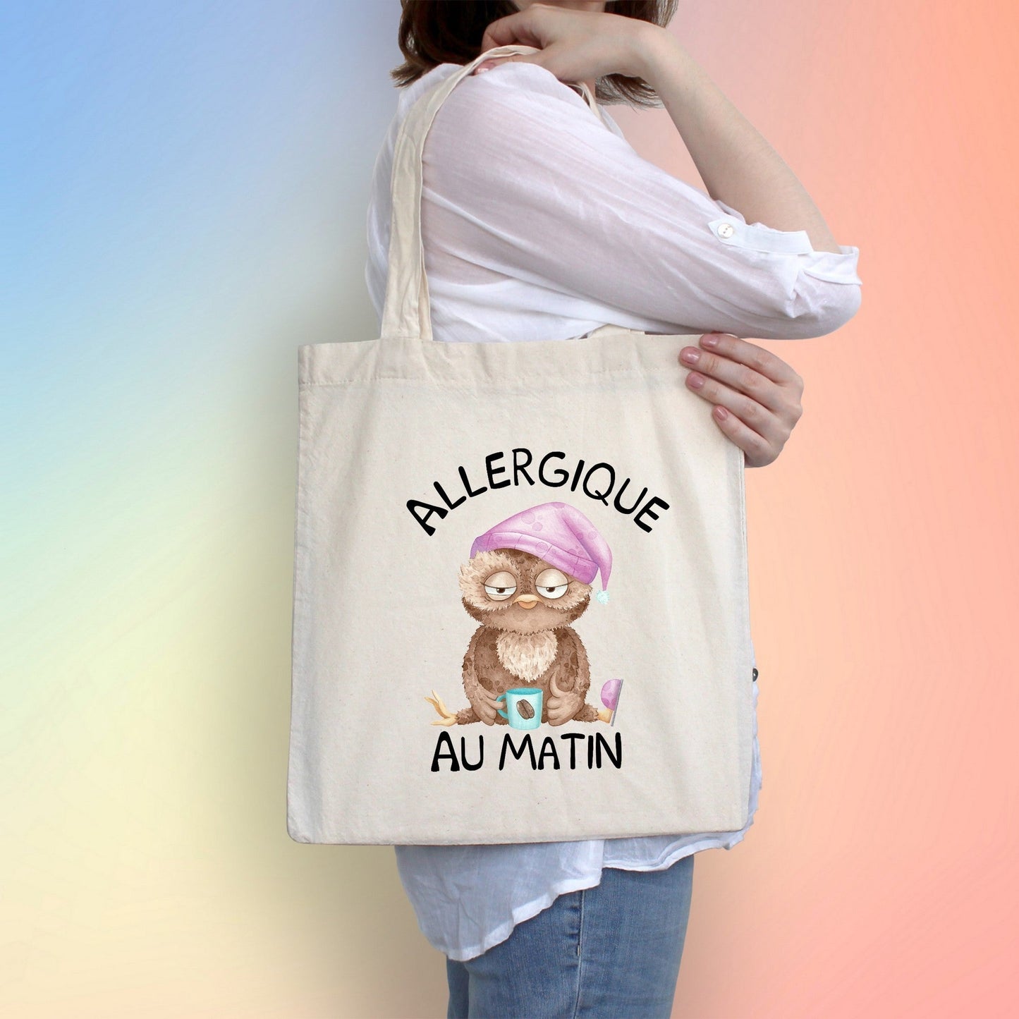 Totebag allergie du matin