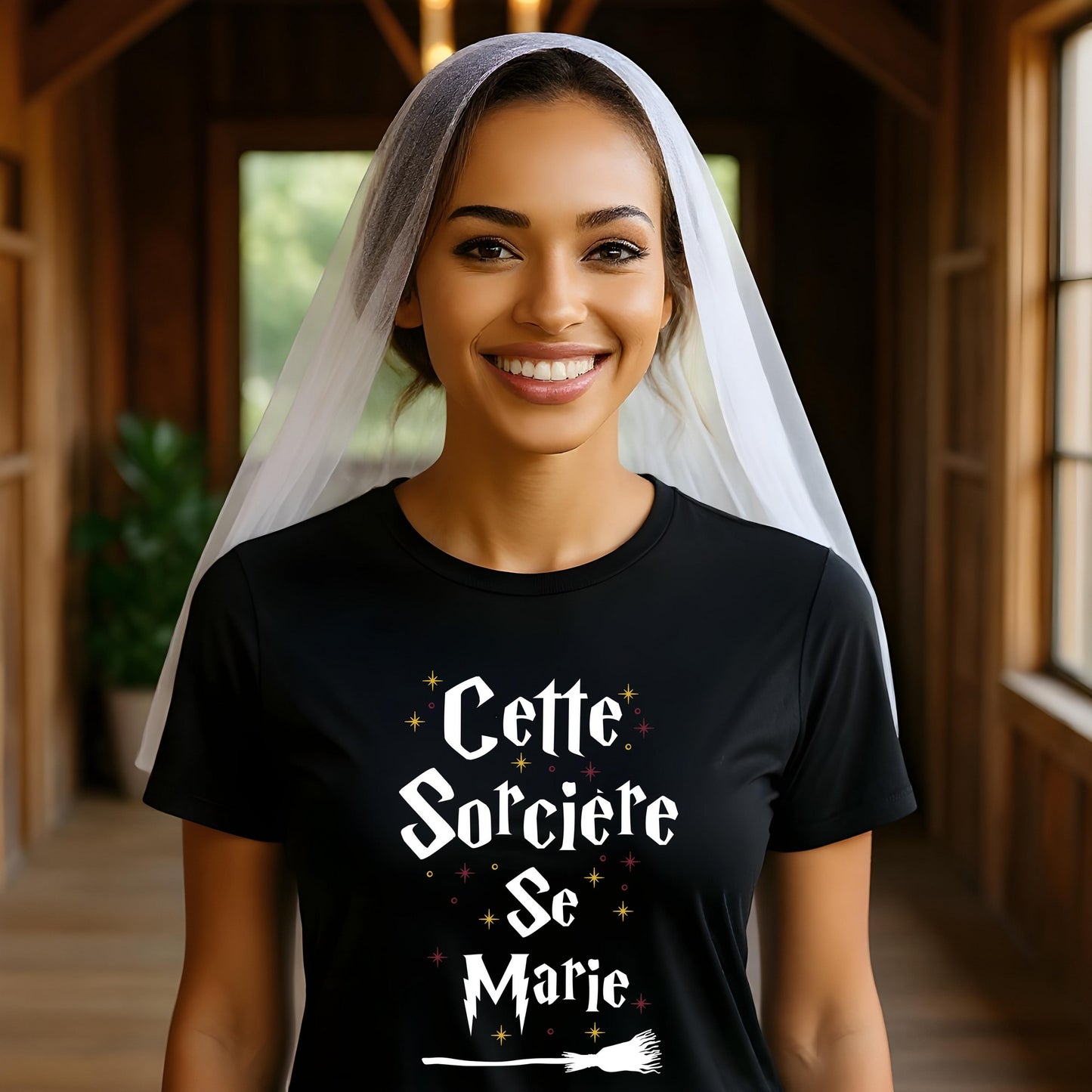 T-shirt EVJF Harry Potter NOIR