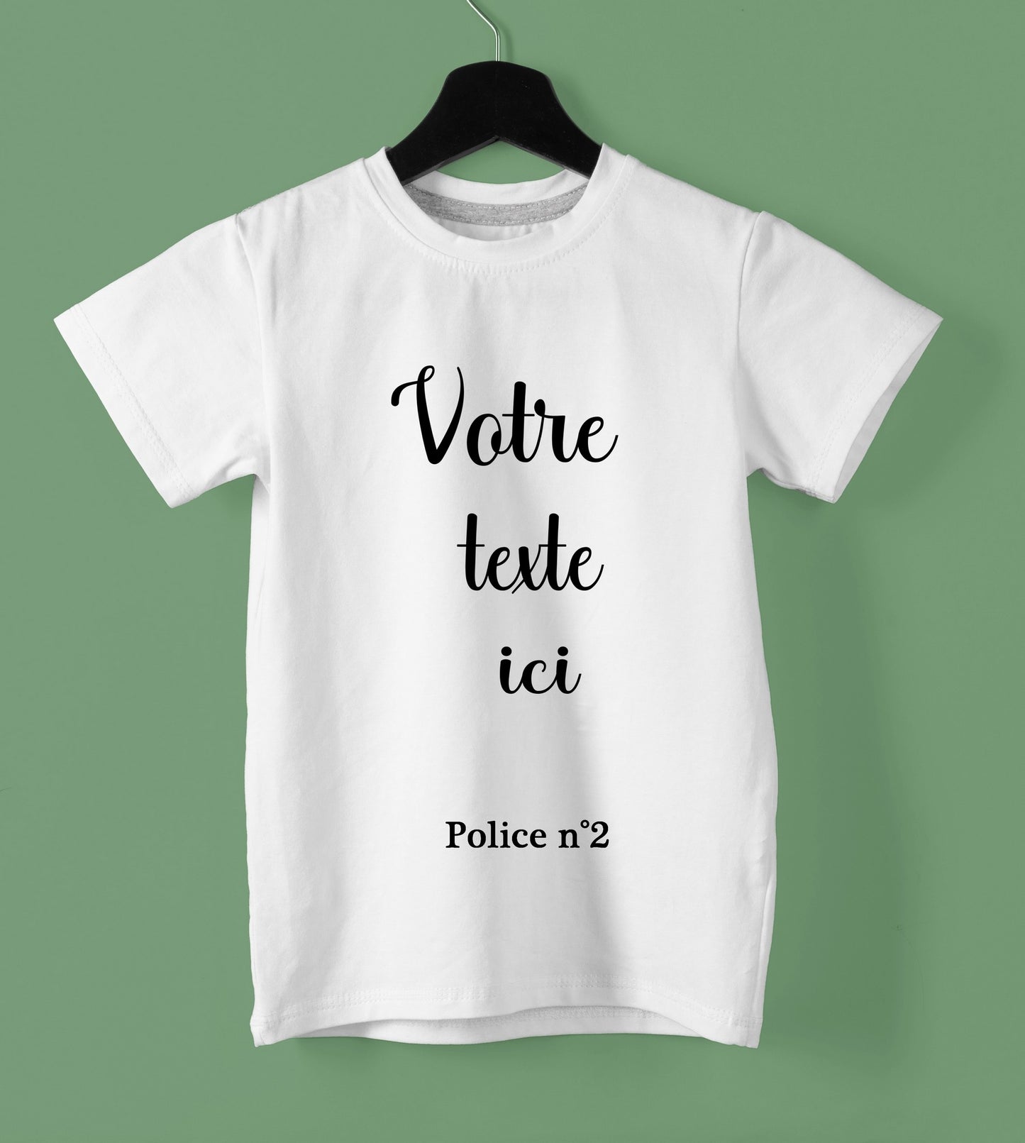 T-shirt enfant entièrement personnalisable