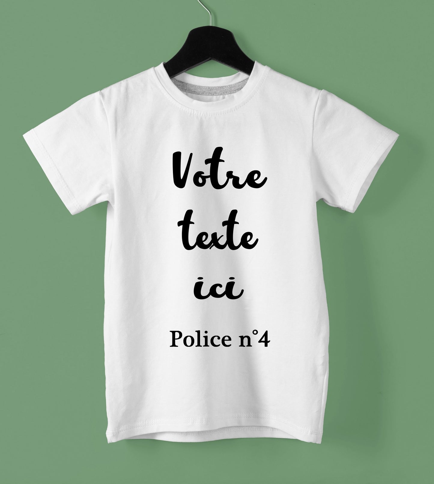 T-shirt enfant entièrement personnalisable