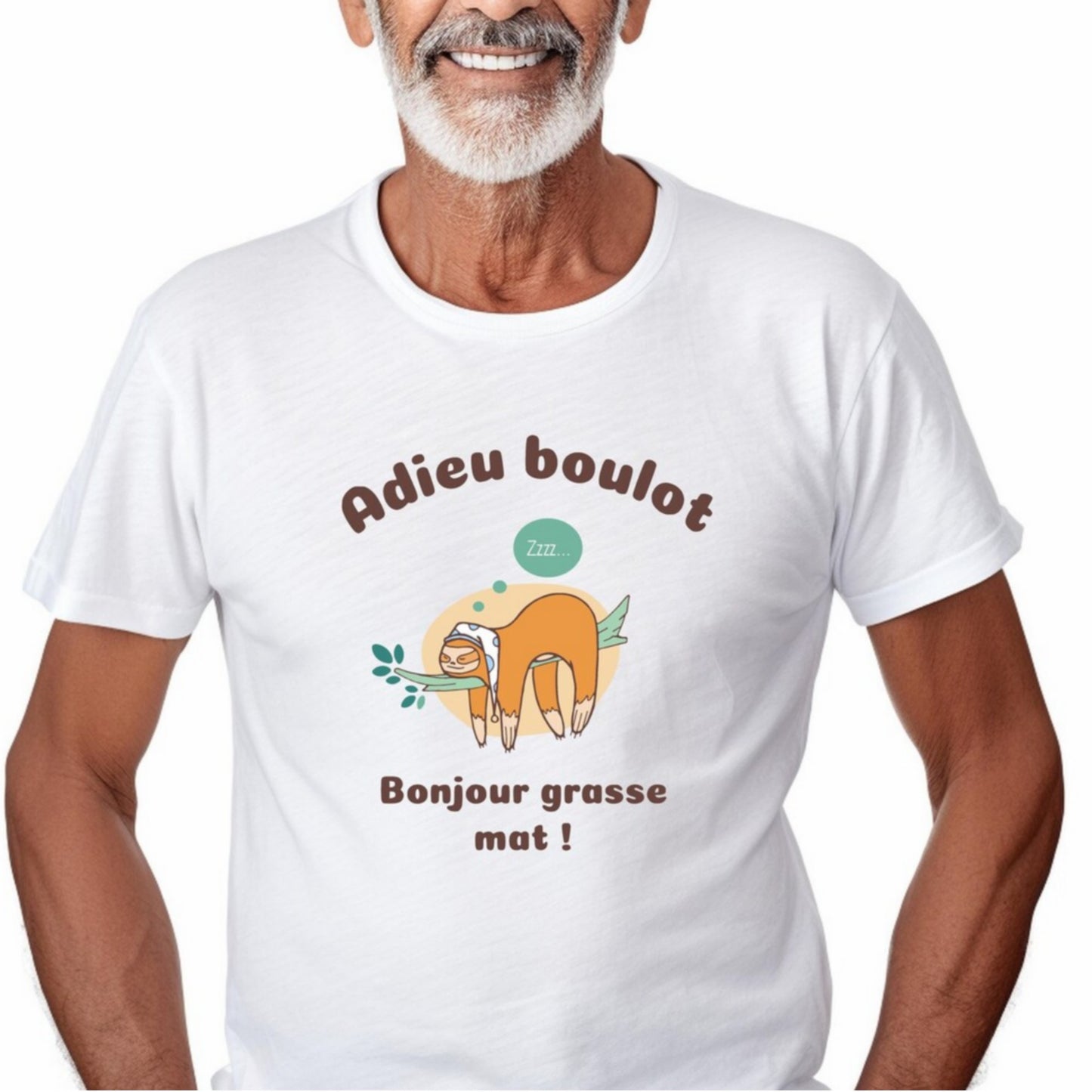 Tshirt homme retraite "Adieu boulot..."