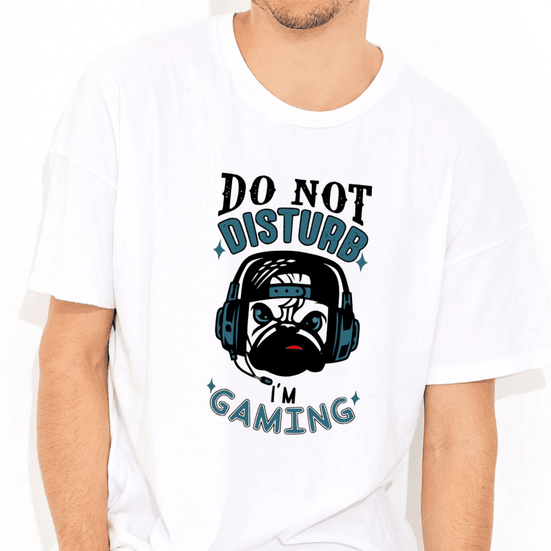 T-shirt personnalisé gamer