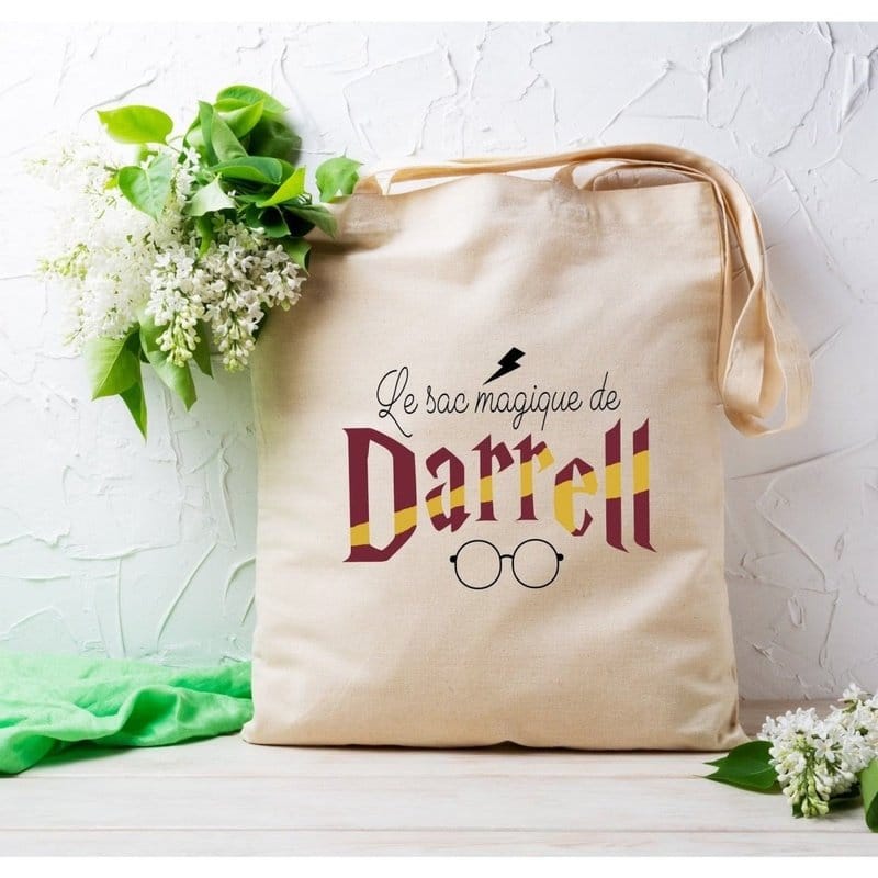 Totebag personnalisable enfant Harry Potter