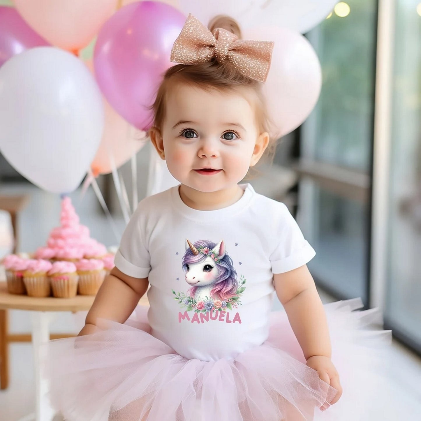 Tshirt enfant personnalisé, tshirt Licorne,