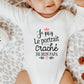 Body bébé " je suis le portrait craché de mon papa "
