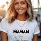 T-shirt duo maman  et body bébé