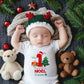Body bébé personnalisé " Mon premier Noël"