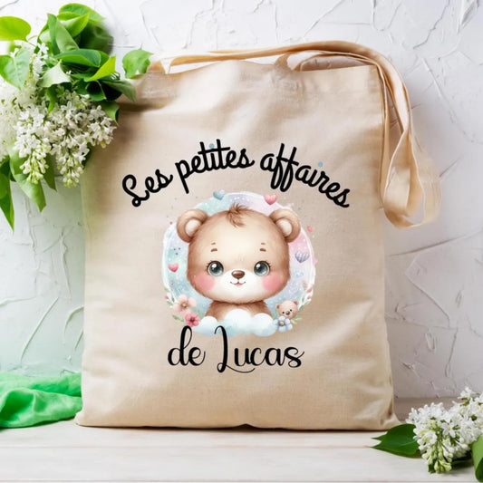 Totebag personnalisé,modèle OURSON