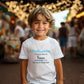 Tshirt enfant personnalisé, "Veuillez patienter...prochaine bêtise"