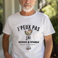 Tshirt homme retraite , " J'peux j'ai retraite et pétanque"