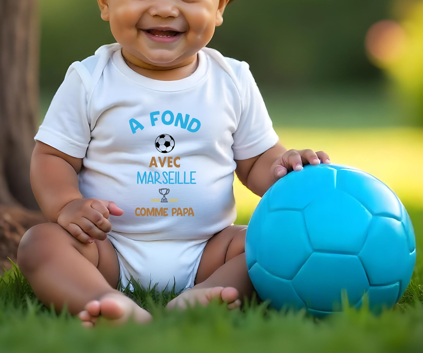 Body bébé foot MARSEILLE