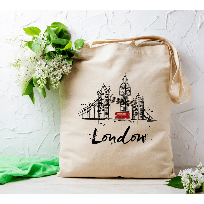 Totebag London personnalisable