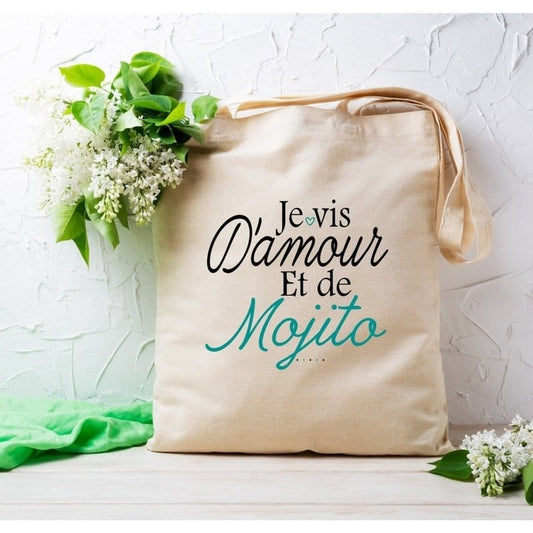 Totebag personnalisable Mojito