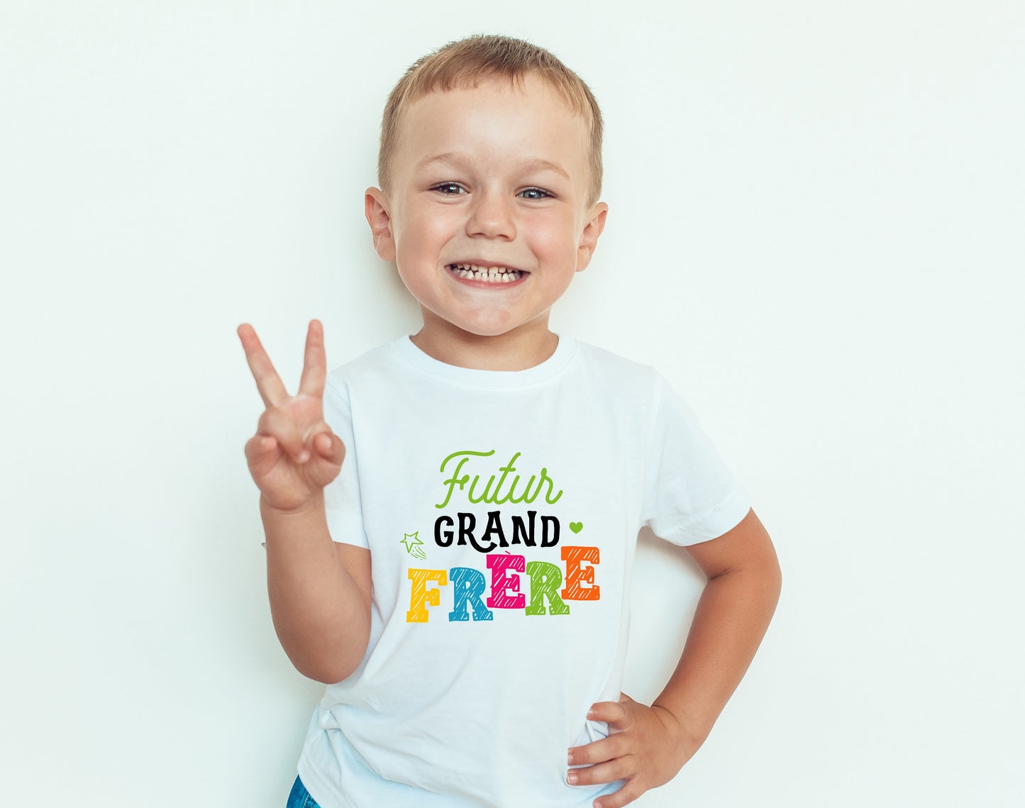 T-shirt enfant futur grand frère